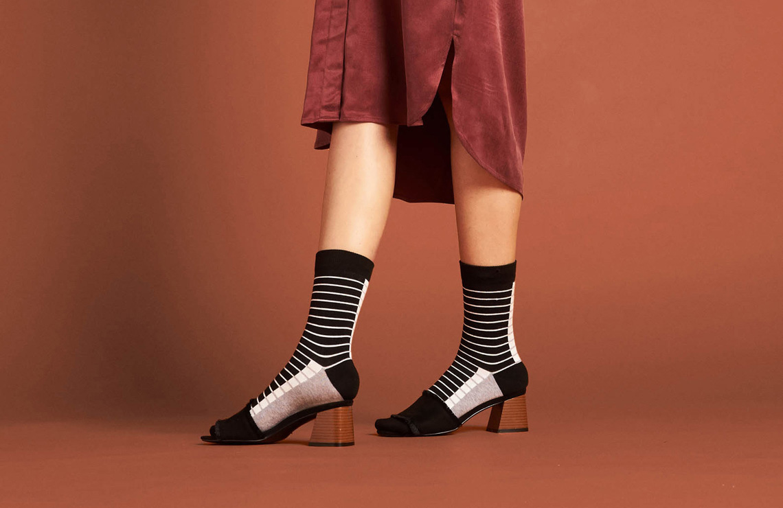 Qnoop Fancy Stripe Socks bei paletti